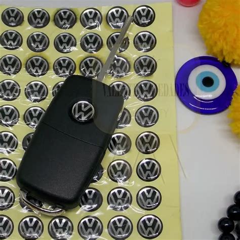 Frete R Emblema Chave Vw Mm Golf Amarok Jetta Tiguan Gol Mercadolivre