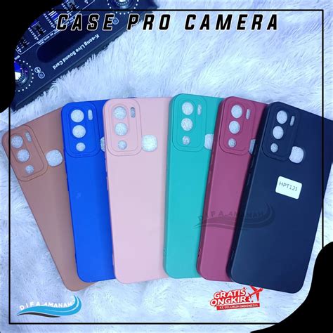 Jual Infinix Hot I Silicon Warna Macaron Case Pro Camera Dove Matte