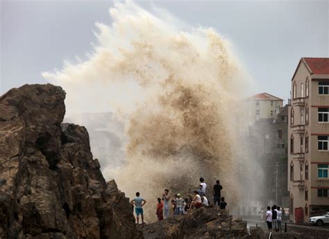 El Peor Tifón Del Año Causa 17 Muertos Y 671 000 Evacuados En China