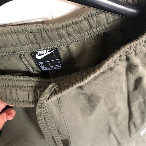 Nike Khaki Green Nike Joggers Never Worn Size Depop