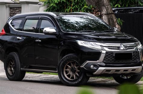 Mitsubishi Pajero Sport Tambah Gahar Pakai Pelek ATX Dan Ban Standar