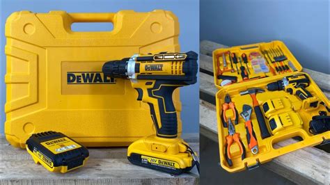 ШУРУПОВЕРТ DEWALT С НАБОРОМ ИНСТРУМЕНТОВ (РЕПЛИКА) - YouTube