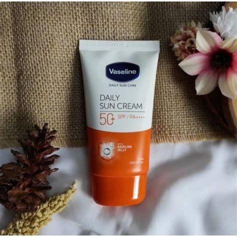 Jual VASELINE Daily Sun Cream SPF 50 PA 50ml Shopee Indonesia