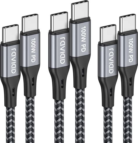 INIU Ladekabel USB C 3 1A USB C Auf USB Kabel QC3 0 USB C