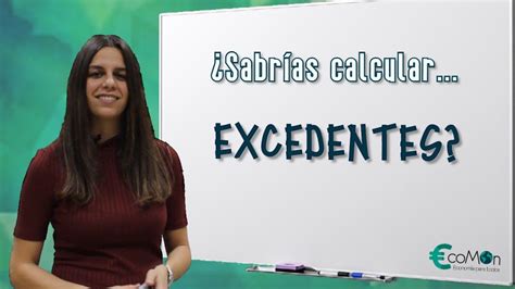 Excedentes Ejercicio Resuelto de Microeconomía YouTube