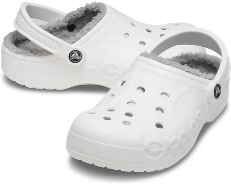 Damskie Ocieplane Klapki Buty Chodaki Crocs Baya Lined Clog