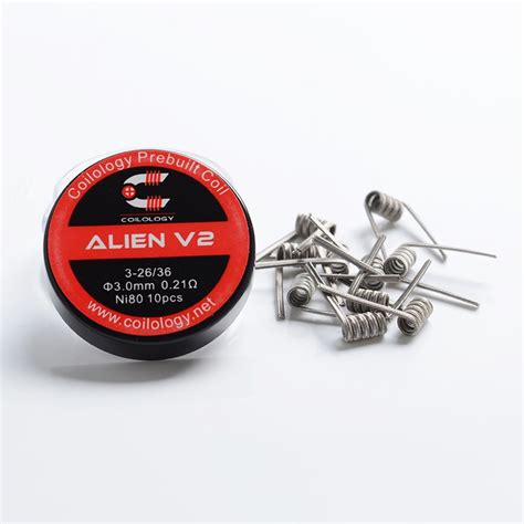 Buy Authentic Coilology Alien V2 Ni80 0 21ohm Prebuilt Coil For RBA