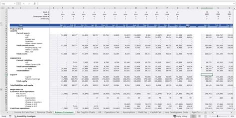 Excel Template Fintech Mobile App Financial Model Excel Template Xlsx