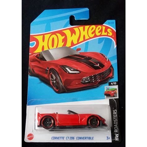Jual Hot Wheels Corvette C Z Convertible Hw Roadsters Red Shopee Indonesia