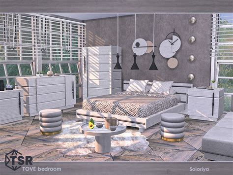 The Sims Resource Tove Bedroom Sims 4 Cc Furniture Sims 4 Bedroom