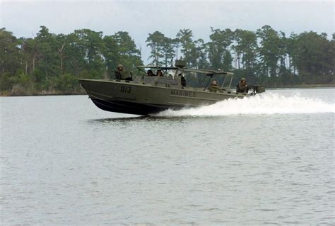 US Marine Corps USMC Members From Small Crafts Company Headquarters