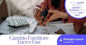 Cambio Fornitore Luce E Gas Come Farlo E Risparmiare Energia Luce It