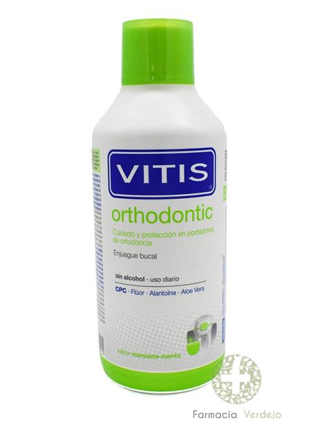 Vitis Orthodontic Colutorio 500 Ml Cuidado Y Protección En Ortodoncia