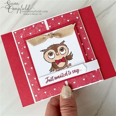 Fancy Fold Cards Folded Cards Owl Card Girl Birthday Cards