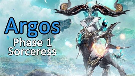 Argos Phase 1 Sorceress Lost Ark Youtube