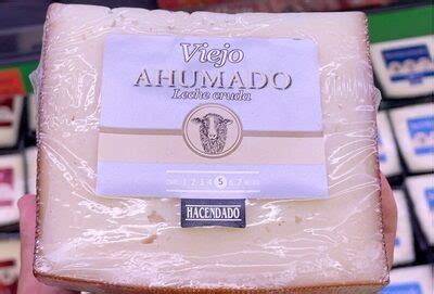 Queso Viejo Ahumado Leche Cruda Hacendado De Mercadona Info Precio