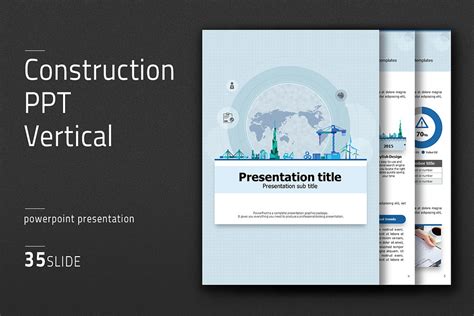 Construction Safety PPT | Creative PowerPoint Templates ~ Creative Market