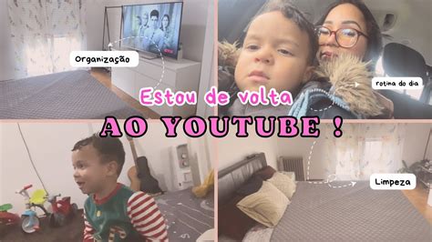 ESTOU DE VOLTA YOUTUBE Rotina Do Dia A Dia YouTube