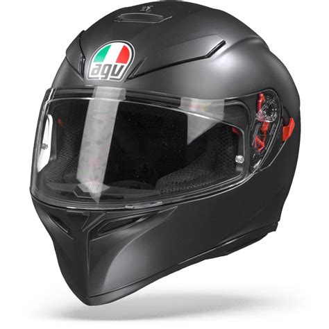 Casco Integral Agv K Sv Mono Solid Negro Mate