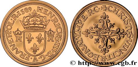 L Or De La France M Daille Reproduction De Monnaie Cu Dor De