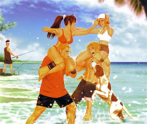 Beach Illustration The King Of Fighters 99 Art Gallery