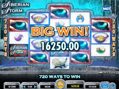 Siberian Storm Slot Machine By Igt March 2022