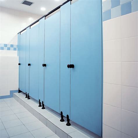 Debo Waterproof Hpl Compact Laminate Toilet Partition For Primary