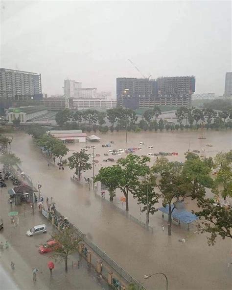 Shah Alam Dilanda Banjir Kilat Selangorkini