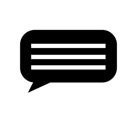 text message vector icon, speech bubble symbol. Modern, simple flat vector illustration for web ...