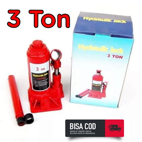 Dongkrak Botol Ton Dongkrak Mobil Hydraulic Jack Lazada Indonesia