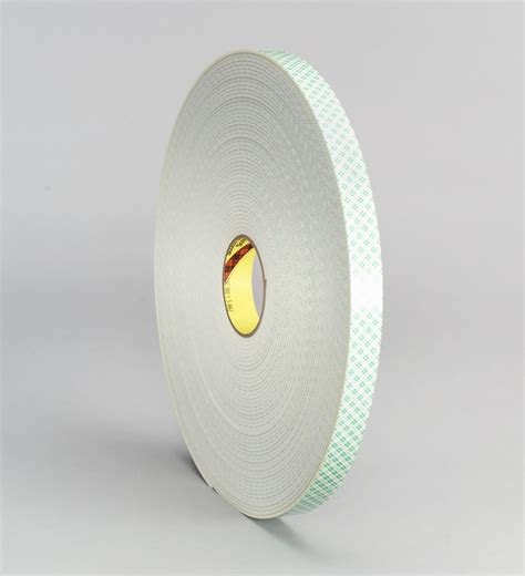 3m™ Double Coated Urethane Foam Tape 4008 Off White 24 In X 36 Yd