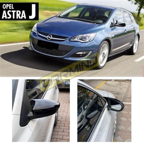 Opel Astra J Batman Yarasa Ayna Kapağı Piano Black 2009 2015