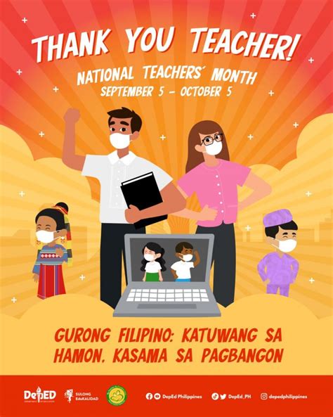 Happy National Teachers’ Month! | Deped Bacoor City