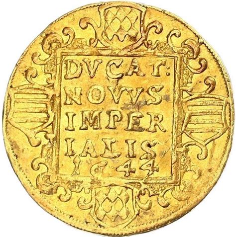 Ducat Christian Frederick Condado De Mansfeld Hinterort Numista