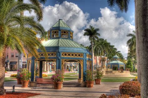 #HDR of #Mizner Park Gazebo | House styles, Gazebo, Mansions