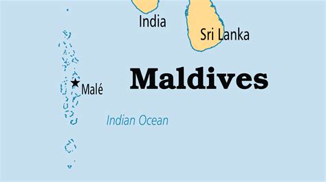 Maldives Images Map