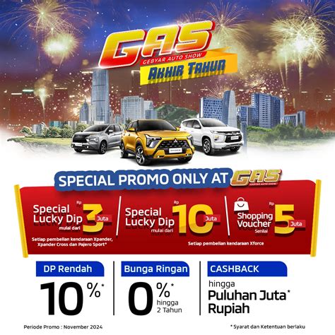 Program Penjualan Mitsubishi Motors Gebyar Auto Show Gas November