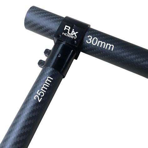 RJX Landing Gear Aluminum Alloy Tee Tripod 25m To 30mm Carbon Fiber