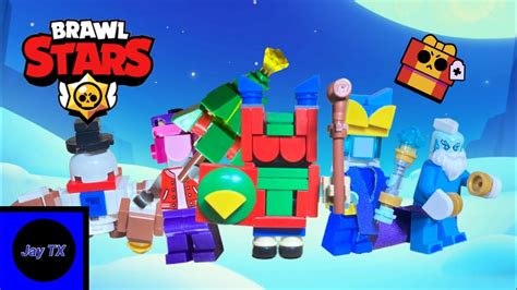 LEGO Brawl Stars Brawlidays Skins Tutorial Review YouTube