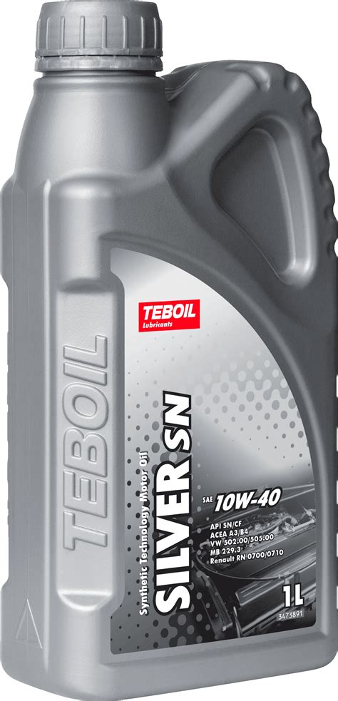 Teboil Silver SN 10W-40 - полусинтетическое моторное масло