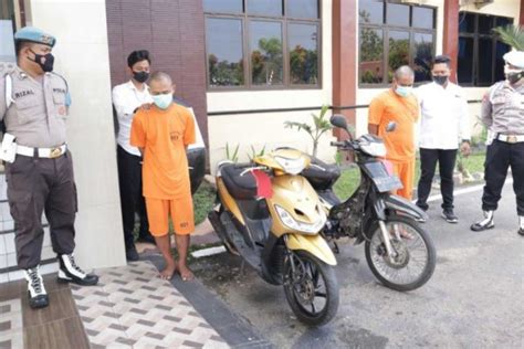 Pencuri Dan Penadah Motor Ditangkap Polres Kulon Progo