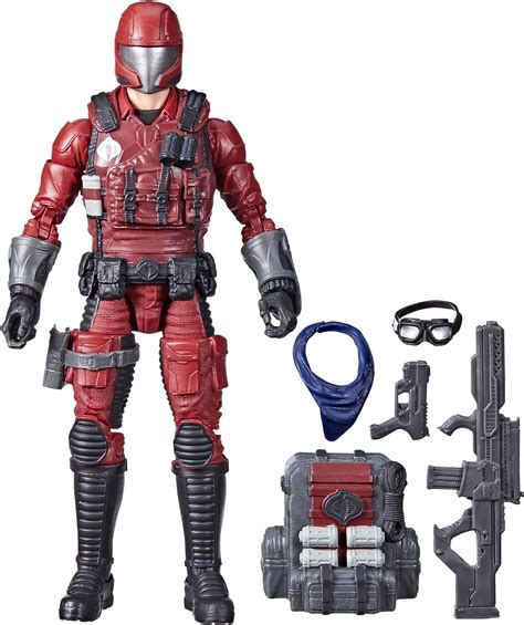 Boneco G I JOE Classified Series Figura 15 cm e acessórios Crimson