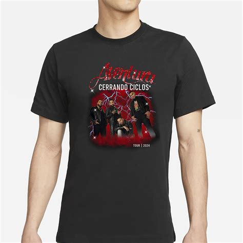 Aventura Cerrando Ciclos 2024 Tour T Shirt Breakingo