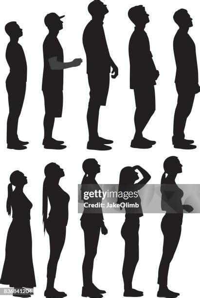 Silhouette Person Looking Up Vector Photos and Premium High Res ...