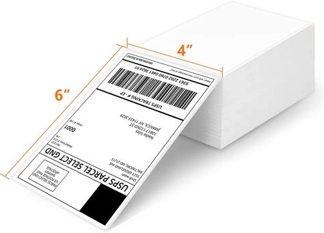 Amazon Thermal Labels MPRT 4x6 Direct Thermal Shipping Labels