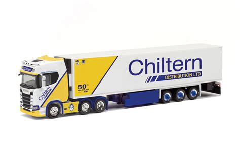 DS Automodelle Modellbauvertrieb Herpa LKW Scania CS 20 HD 6x2 Kühl