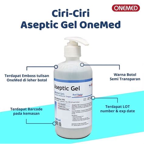 Jual Onemed Aseptic Gel Pump ORIGINAL Shopee Indonesia