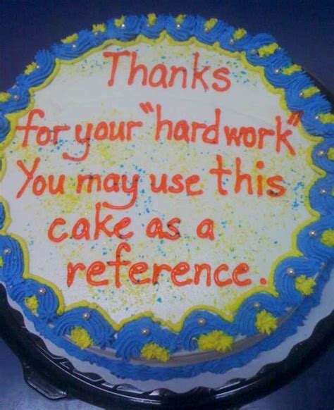 Funny Farewell Cakes