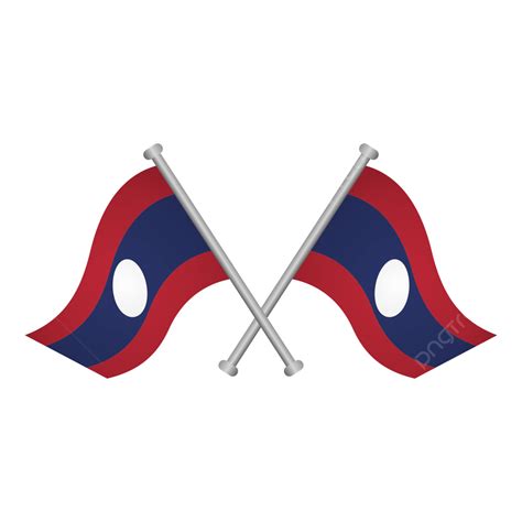 Laos Flag Laos Flag Laos Day Png And Vector With Transparent