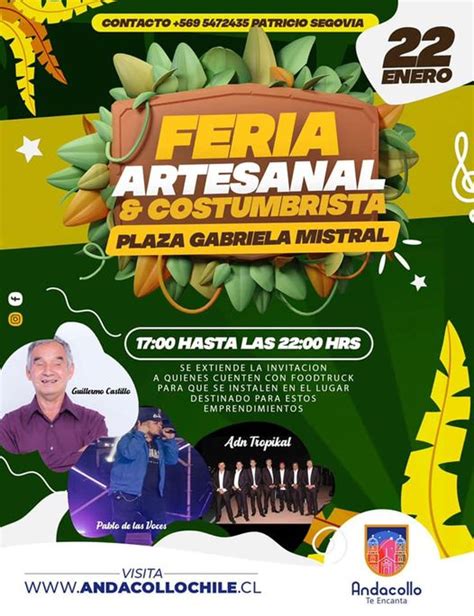 Feria Artesanal Costumbrista Andacollo Sernatur Regi N De